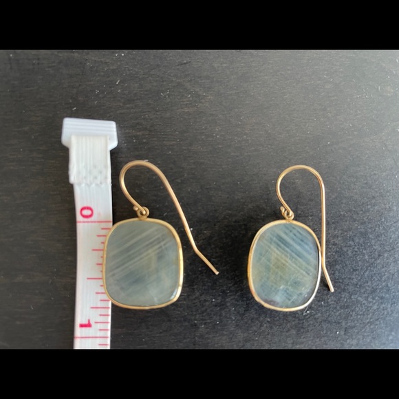 NWOT Semi Precious Stone Scarab Bracelet/ Earrings - Picture 6 of 13